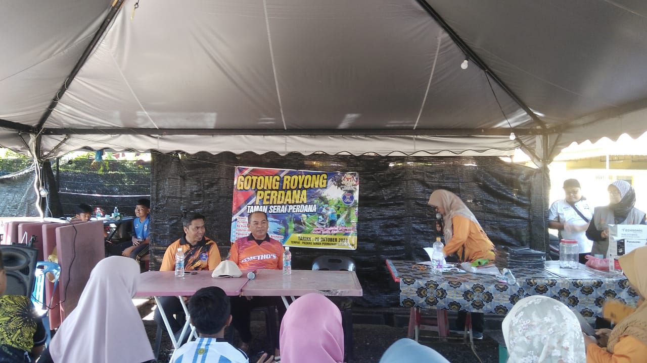 PROGRAM GOTONG-ROYONG PERDANA DI TAMAN SERAI PERDANA