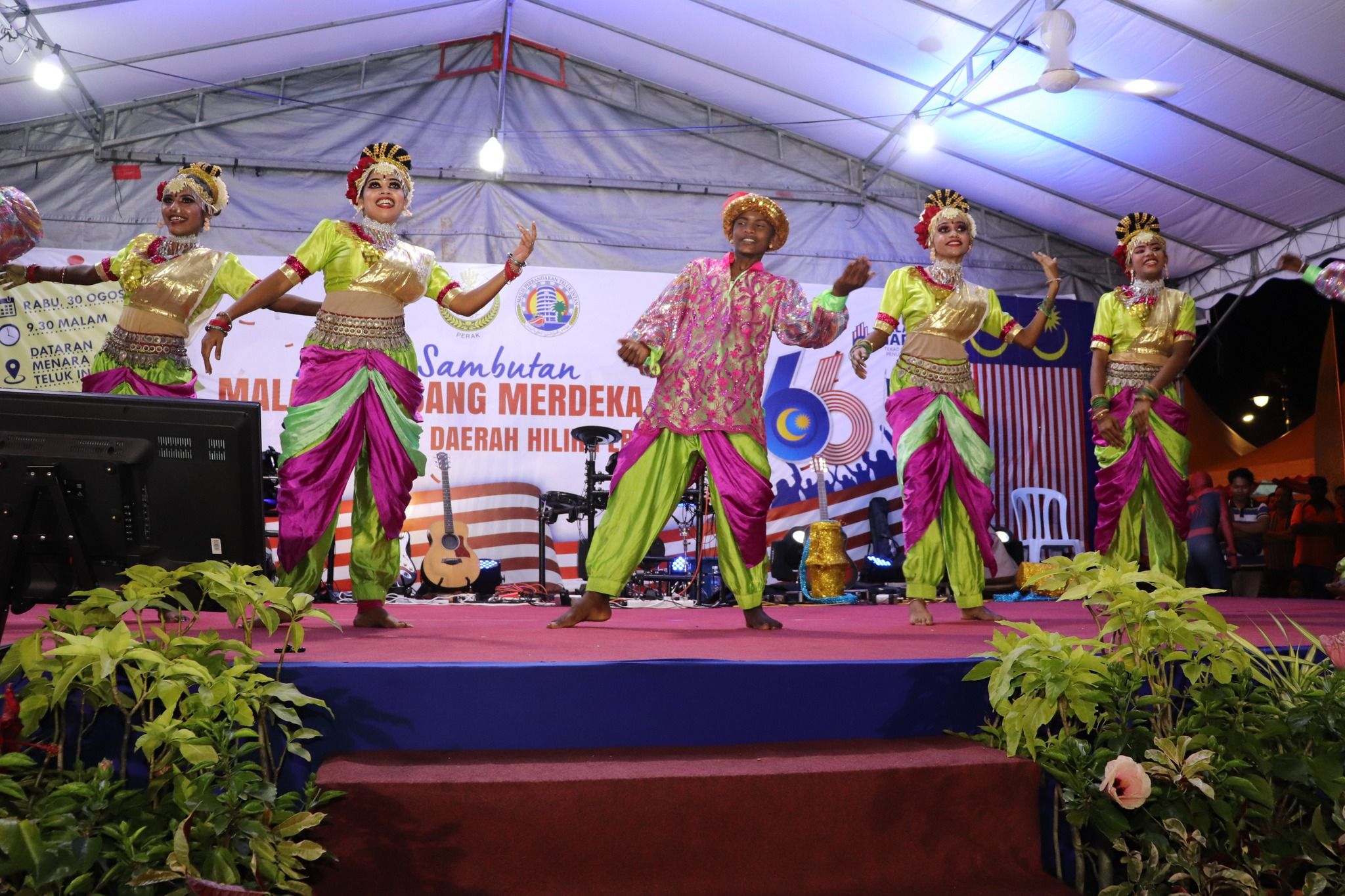 SAMBUTAN AMBANG KEMERDEKAAN PERINGKAT DAERAH HILIR 2023