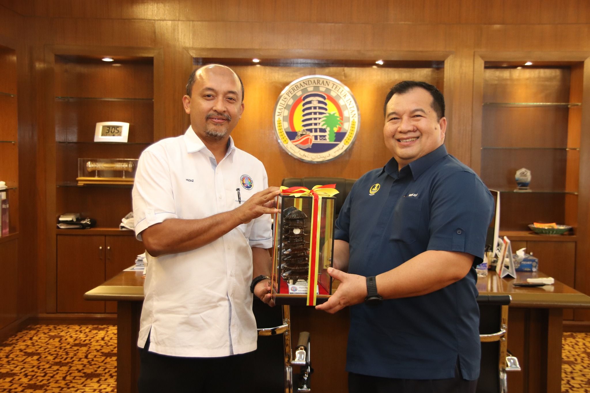 LAWATAN KERJA BERSAMA SFINO KE TAPAK PROJEK PEMBANGUNAN PEKAN KECIL BAGAN DATUK, RUNGKUP & CHANGKAT JONG